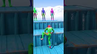 GTA 5 Epic Water Ragdolls | Spider-Man Jumps / Fails ep.173 #shorts