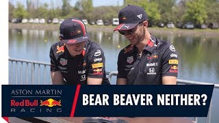 Max Verstappen and Pierre Gasly Play Bear, Beaver or Neither in Canada