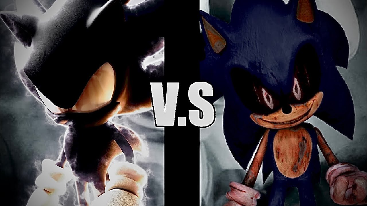 Dark Sonic Vs Sonic Exe Wolfego