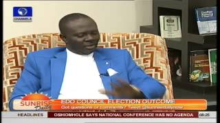 Edo Council Election: Aggrieved Parties Should Go To court -- Afegbua PT3