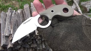 Tonife Got It Right! Crescent Neck Knife ($33) A Fixed Blade Actually Easy To EDC, Compact Utility