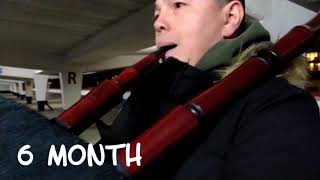 8 Months of learning Progress - Medieval Bagpipe