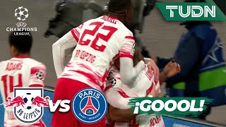 ¡Qué remate! GOOL de Leipzig | RB Leipzig 1-0 PSG | Champions League 21/22 - J4 | TUDN