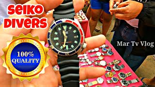 SEIKO DIVER PAANO MALALAMAN KUNG ORIG OR LOCAL/CARMEN PLANAS DIVISORIA TONDO MANILA