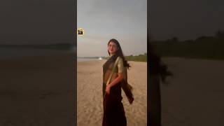 Priya Prakash Varrier Looks Mind Blowing in Black Saree Latest Viral Video | #priyaprakashvarrier