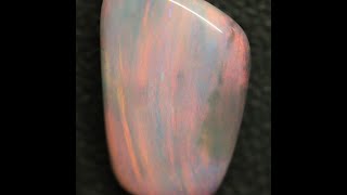 4.65 cts Australian Semi Black Opal, Solid Lightning Ridge Cabochon, Loose Stone