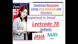 Subsets | LeetCode 78 | Java Solution | How to create Subsets using Recursion? | Developer Coder
