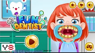 女孩看牙齒，牙結石爆厚！超久沒刷牙！遊戲天堂►女孩看牙醫 #Y8 GAMES : FUN DENTISI