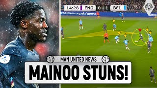 Kobbie Mainoo FULL DEBUT For England! | Man United News