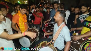 ustad ravi \u0026 sunil dholi | kerwa dhol playing | new video lodhi road dhol baji