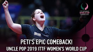 Insane Fightback by Petrissa Solja | Uncle Pop 2019 ITTF Women's World Cup