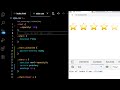 How to code a 5 star rating widget using Vanilla Javascript, HTML, and CSS
