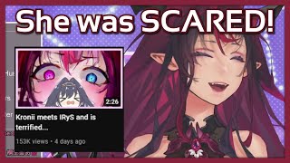 IRyS Finally Realized how Scared Kronii was....【Hololive EN】