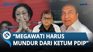 Megawati DIDESAK MUNDUR Oleh Effendi Simbolon Imbas Hasto Tersangka: Bentuk Tanggung Jawab