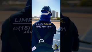 [LIMPA SOLAR] Franquia de Manutenção e Limpeza Preventiva de Usinas Solares #limpezasolar