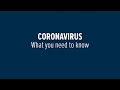 EHE Health Coronavirus Webinar: What You Need to Know