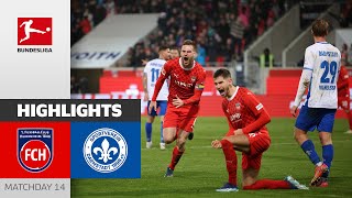 1. FC Heidenheim - Darmstadt 98 3-2 | Highlights | Matchday 14 – Bundesliga 2023/24