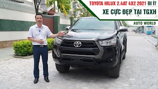 Toyota Hilux 2.4AT 4x2 2021 đi ít xe cực đẹp tại Thế Giới Xe Hơi| Thế Giới Xe Hơi