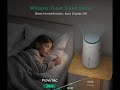 mistfree smart humidifier for bedroom evaporative humidifier no white dust auto humidity