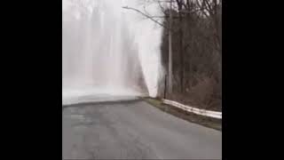 Camillus water main break