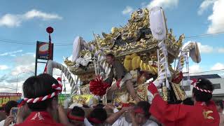 播州秋祭り　正八幡神社　2018　セブン　中野　仁色　2