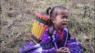 The old woman chased the child out of the house to find his mother.