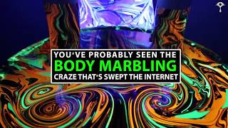 The History of Body Marbling by Black Light Visuals