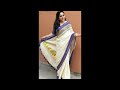 2024 kerala kasavu saree collections onam set saree with blouse combination