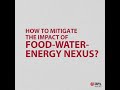 UPL WBCSD Council Meeting 2018 | Nexus Solutions | Food-Water-Energy