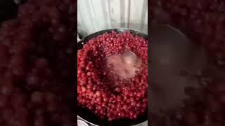 làm mứt chùm ruột