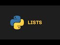 How to use lists in Python - Tutorial for Beginners