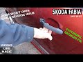 SKODA FABIA Door Stuck Won't open (Mk1 99-07)