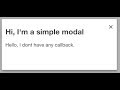 React Js tutorial - React js modal tutorial