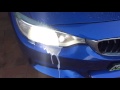 Bmw 4 series headlamp washer