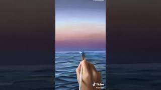 seascape painting tutorial
