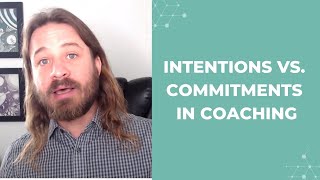 The Distinction Between Intentions vs Commitments