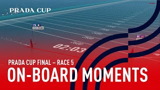 PRADA Cup Final On-Board Moments - Close Start