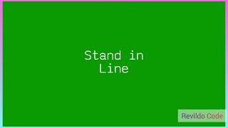 Stand in line in javascript | Javascript Full Course |#javascript | #Revildo_code