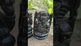 #MTR handicrafts 100%natural Karungali kattai Laxmi and ganesha idol#buy from Amazon and Flipkart#