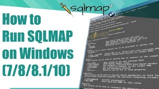 How to Run sqlmap on Windows 10 / 7