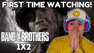 I'M SHOCKED FROM THE START! BAND OF BROTHERS 1X2 (Day of Days) FIRST TIME REACTION!