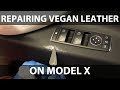 Repairing vegan leather damages on Optimus Prime