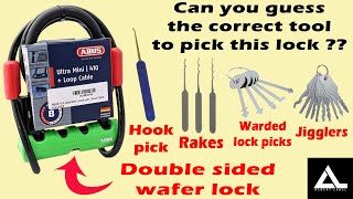 #459 Lock picking 101 and choosing the right tool for the job (Abus Ultra Mini 410 U-lock and cable)