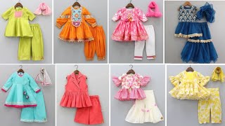very beautiful baby girl summer dress design 2023 | Eid collection 2023 | baby girl Eid Frock design