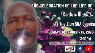 The Celebration Of The Life Of Kenton Marius