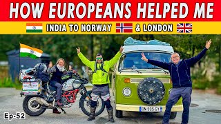 How EUROPEANS Helped me in Norway 😱 INDIA TO NORWAY \u0026 LONDON | Ep-52