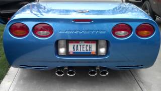 Jeff's Katech C5 with new Corsa Extreme exhaust