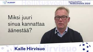 Salibandyliiton hallituksen ehdokasesittely 8: Kalle Hirvisuo