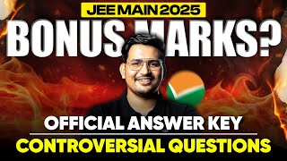 JEE Main 2025: *ALL CONTROVERSIAL QUESTIONS* in NTA Answer Key! ✅ (January Attempt)