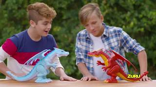 NEW from ZURU Robo Alive! | Fire Breathing & Ice Blasting Dragons | They Roar Like Real Dragons